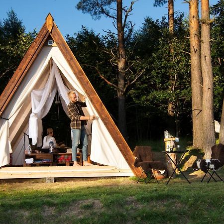 Sandfallet Glamping Laholm Esterno foto