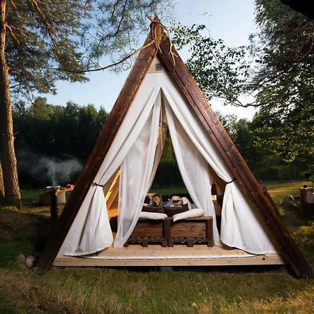 Sandfallet Glamping Laholm Esterno foto
