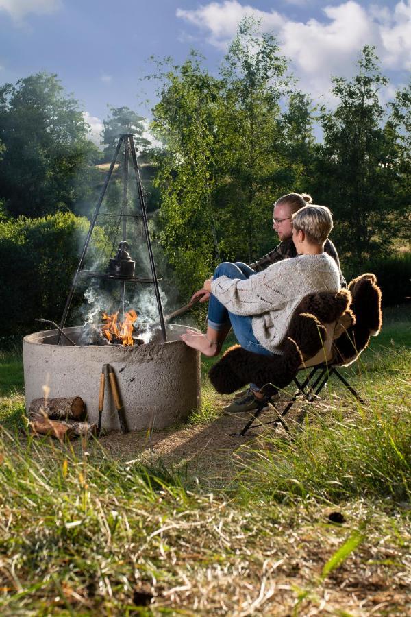 Sandfallet Glamping Laholm Esterno foto