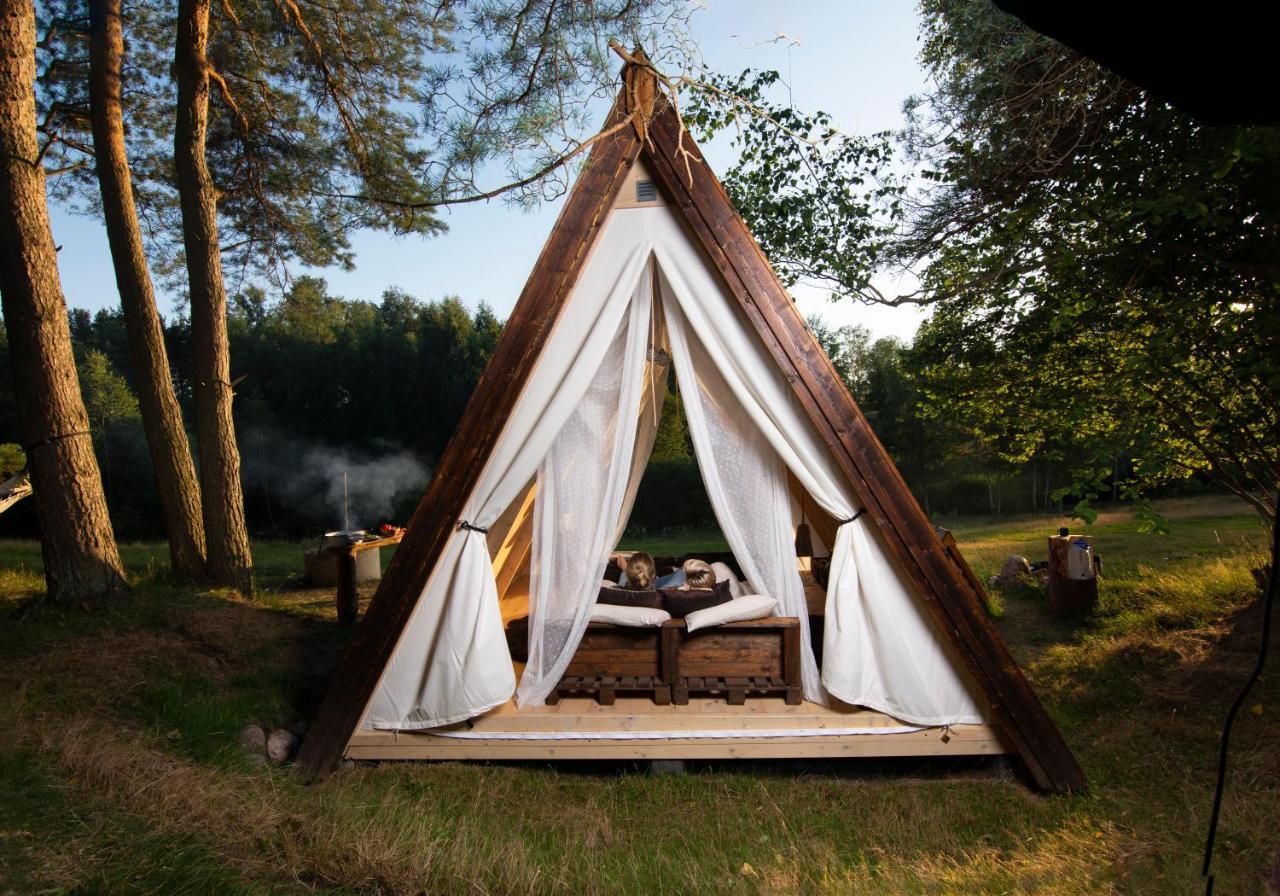 Sandfallet Glamping Laholm Esterno foto