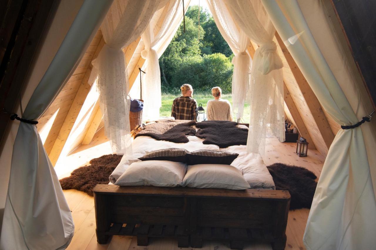 Sandfallet Glamping Laholm Esterno foto