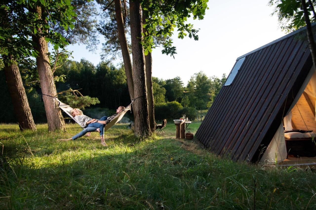 Sandfallet Glamping Laholm Esterno foto