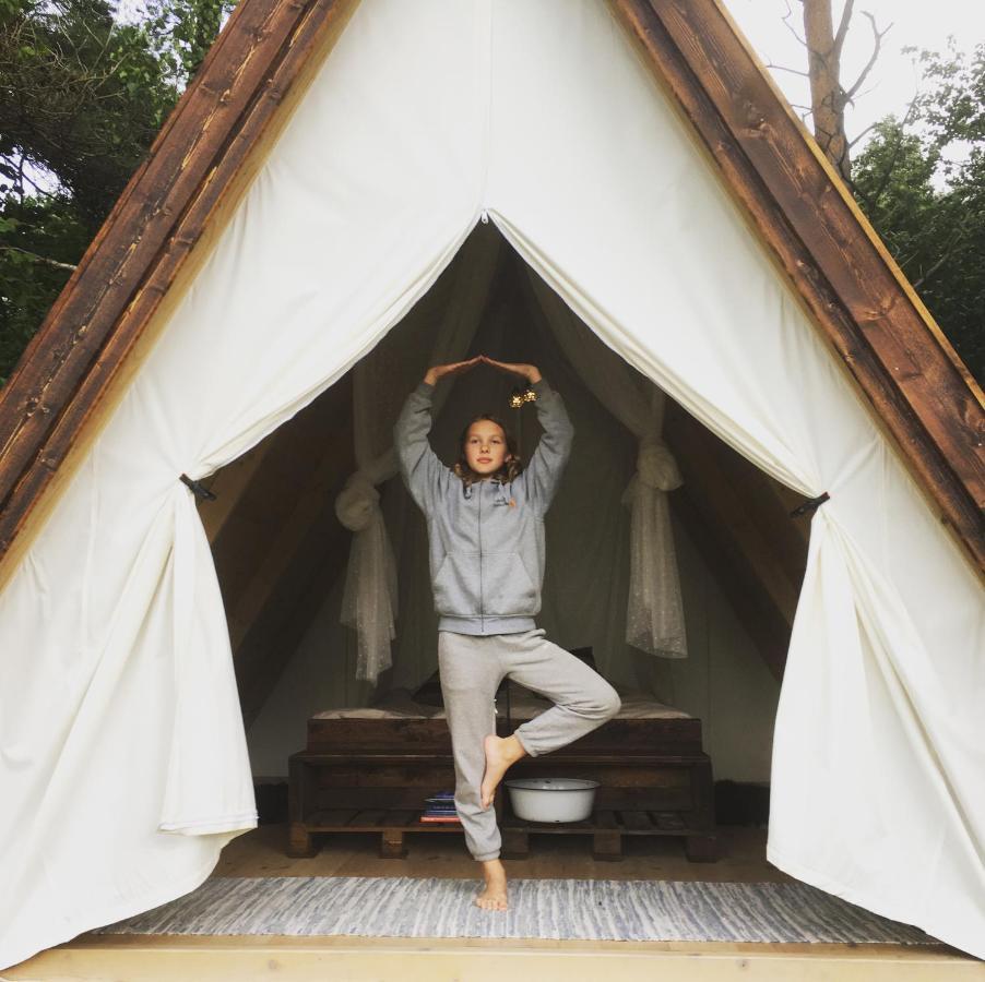 Sandfallet Glamping Laholm Esterno foto