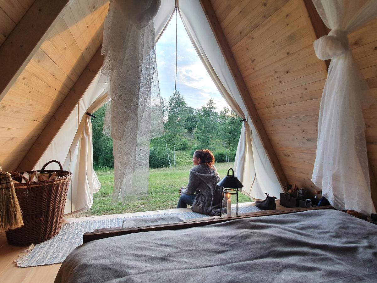 Sandfallet Glamping Laholm Esterno foto