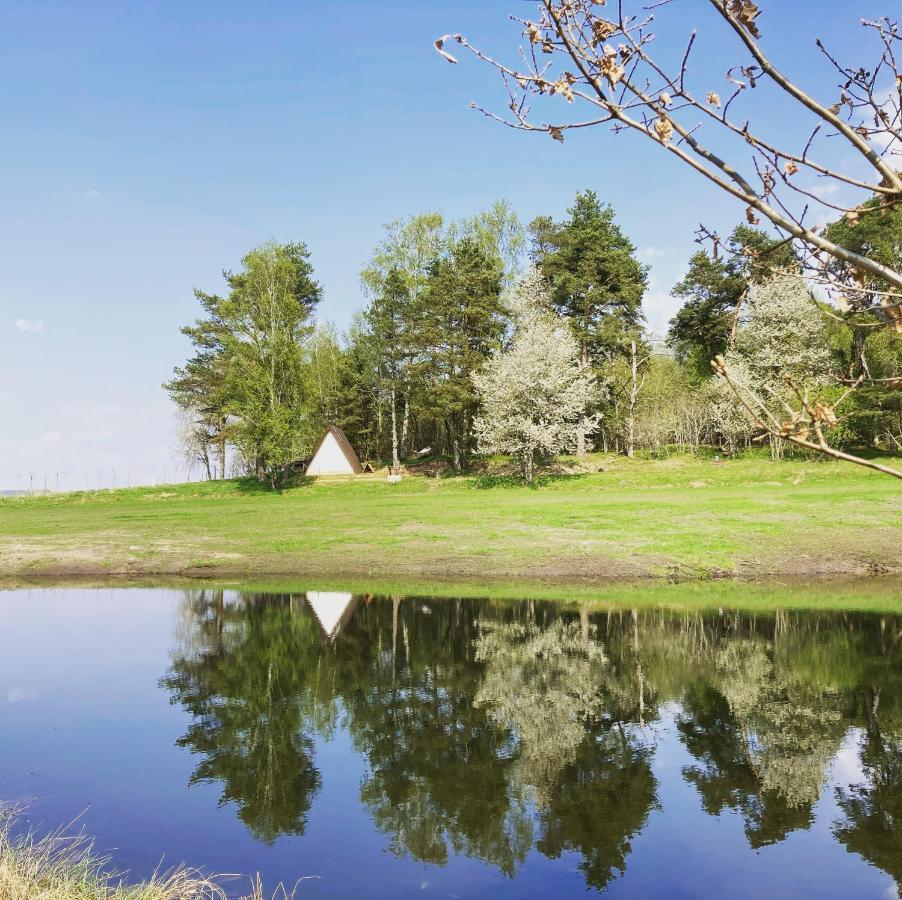 Sandfallet Glamping Laholm Esterno foto
